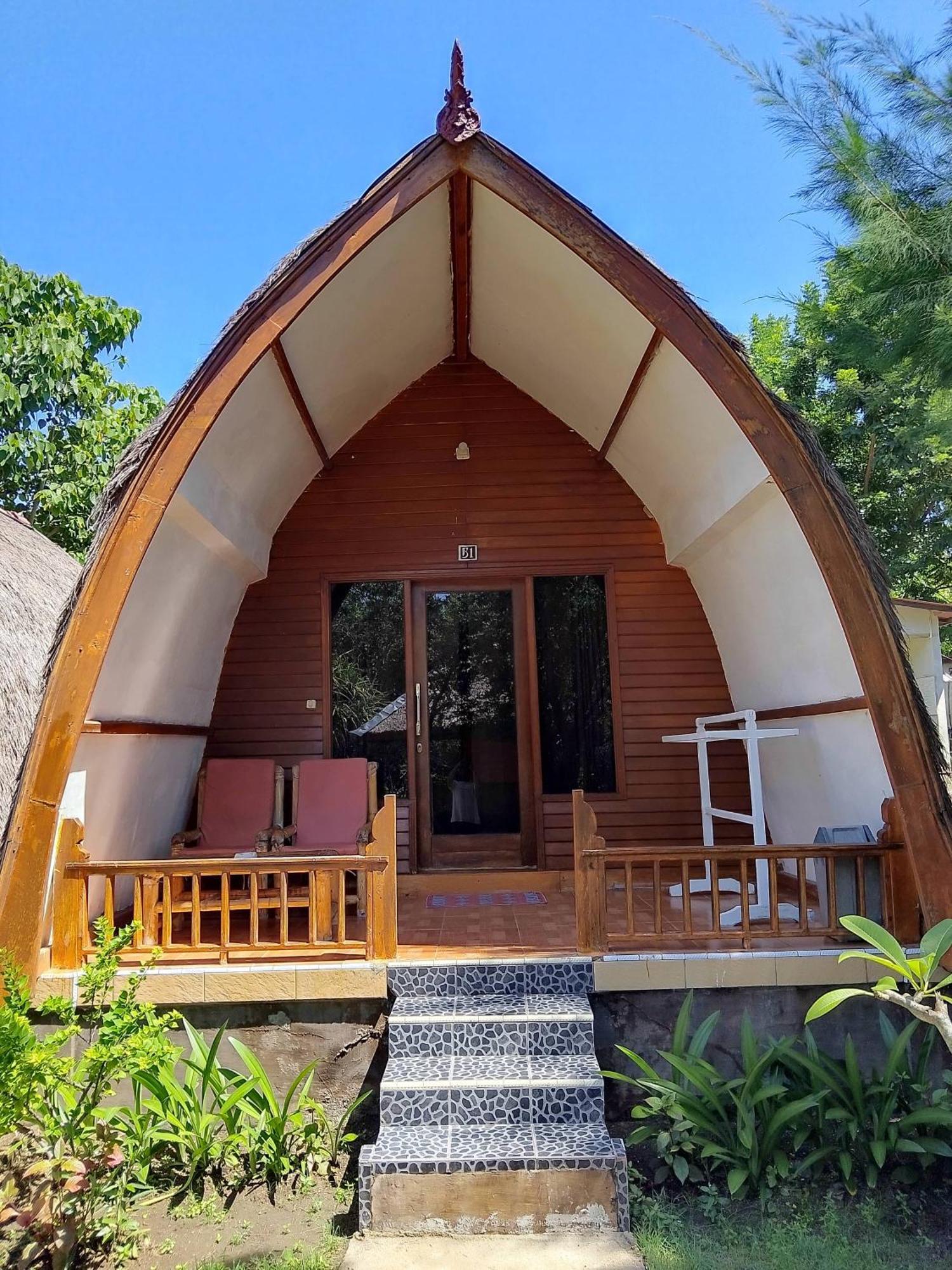 We'Be Cottages Gili Meno Bagian luar foto
